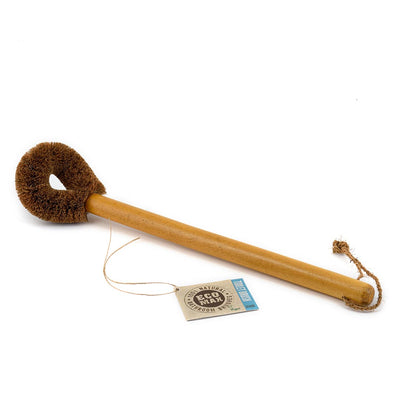 Plastic-free Toilet Brush Biodegradable Plant-fibre Fair Trade Ethically Made Sustainable Living