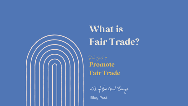 What is Fair Trade?  Fair Trade Principle 9: Promote Fair Trade