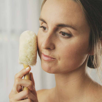 Jute Fibre Plastic-free Face Brush Ethically Made | All of the Good Things