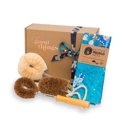 Mini Sustainable KItchen Gift Pack | All of the Good Things | Ethical Gifts